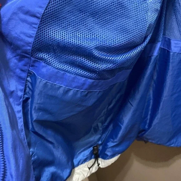 Univ Memphis Tigers Windbreaker Jacket Lined Full Zip Vintage Retro Pro Player L
